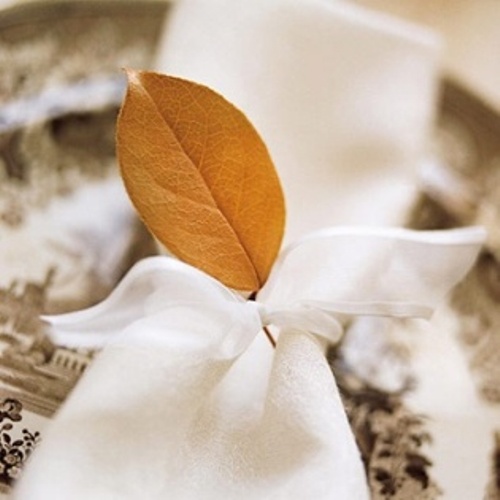 table setting for fall