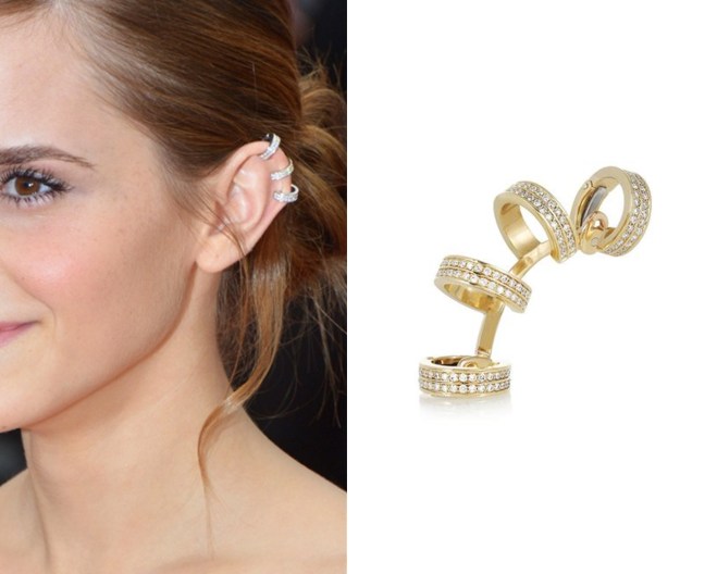 Dazzling ear cuffs