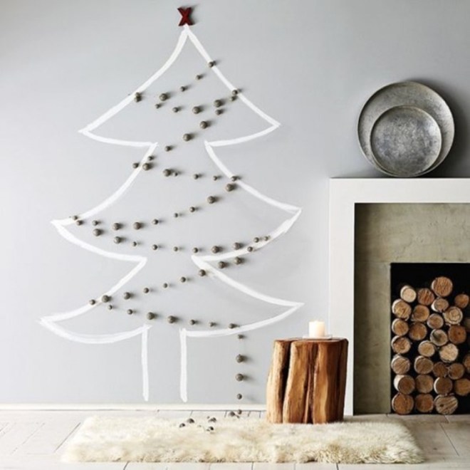 Holiday wall decal