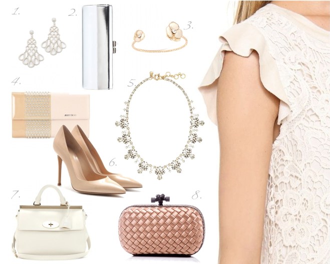 accessories to match your 'all white spring 2014' outfit - by Myra Madeleine