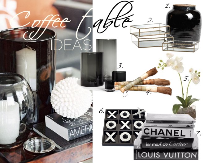 coffee table styling ideas - by Myra Madeleine