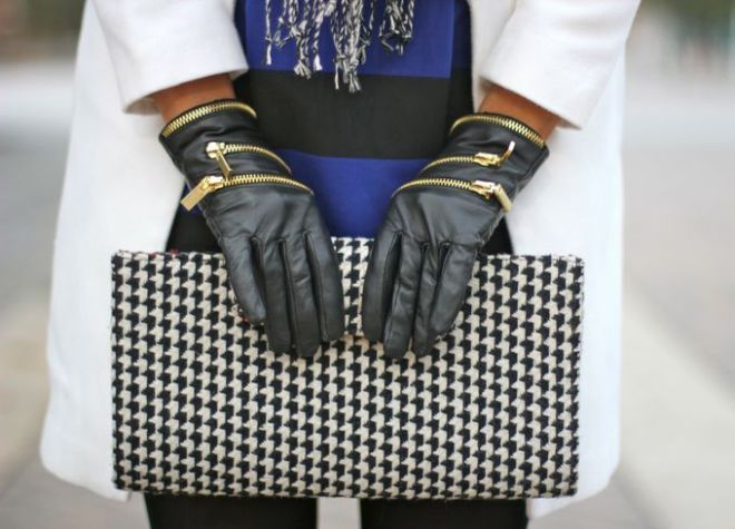 ways to wear houndstooth this fall - by Myra Madeleine