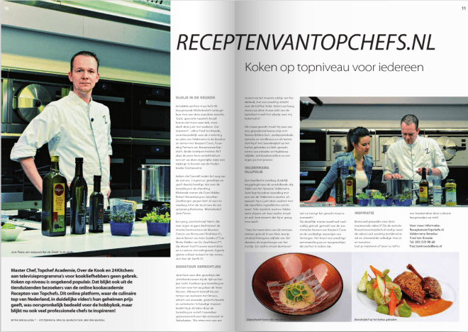 artikel in Hap &amp; Tap magazine