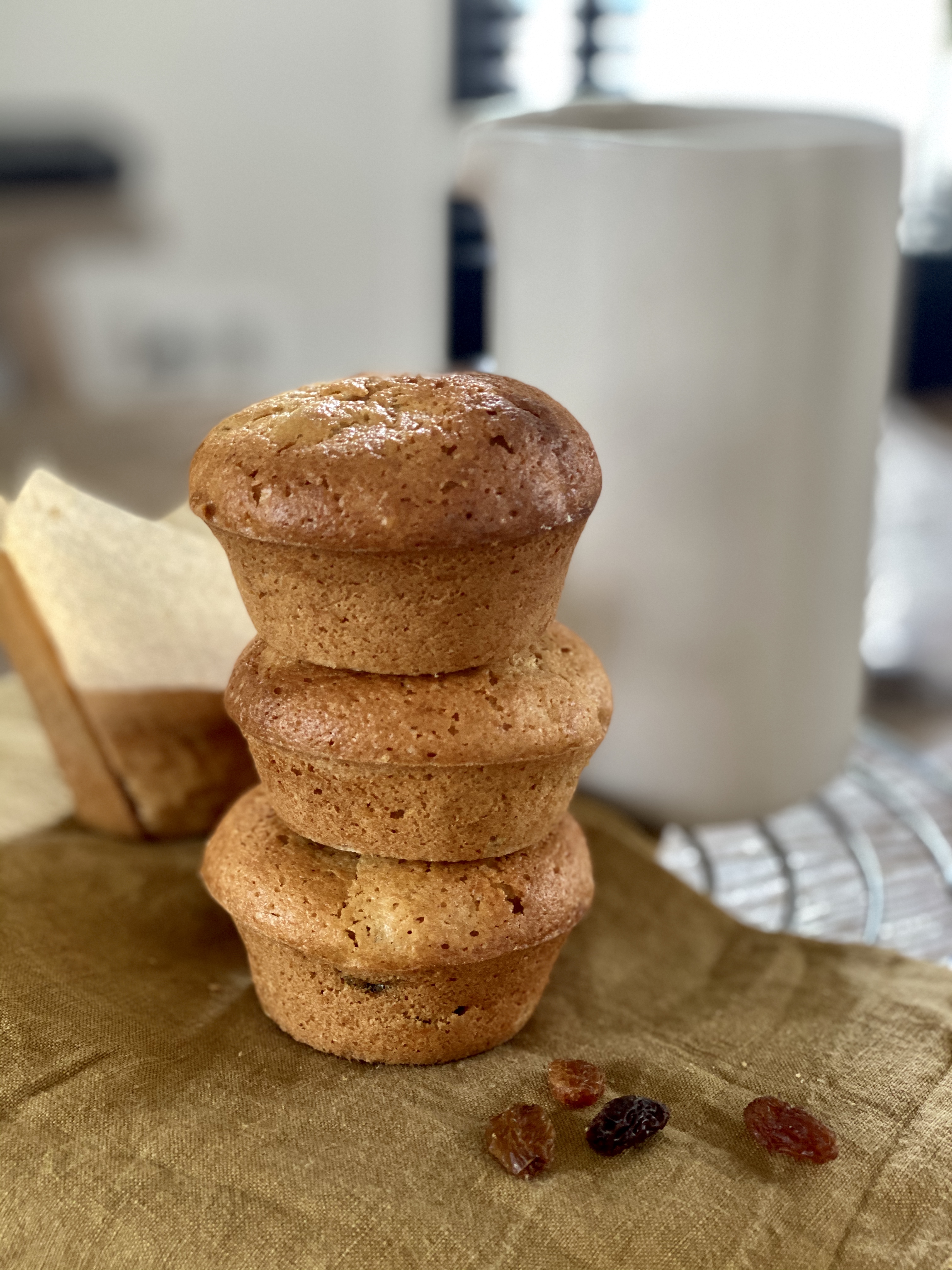 gembermuffins met vanillesaus Paul Kappé