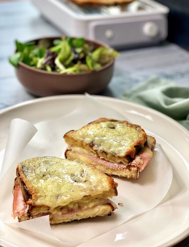 croque monsieur met truffel