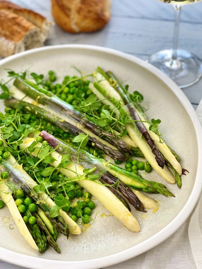 verrassende asperge salade